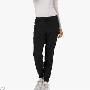 HeartSoul Jogger Scrub Pants for Women, Break On Through Stretch Fabric HS030